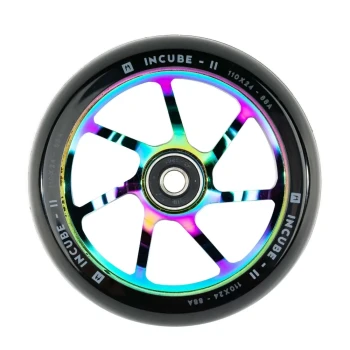Колесо для трюкового самоката Ethic Incube wheel v2 110mm Neochrome (Хром)